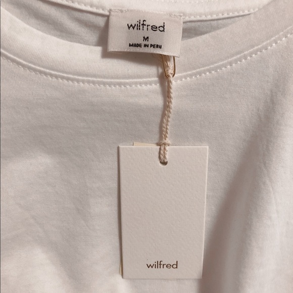 Aritzia Wilfred white muscle tank - Picture 4 of 4